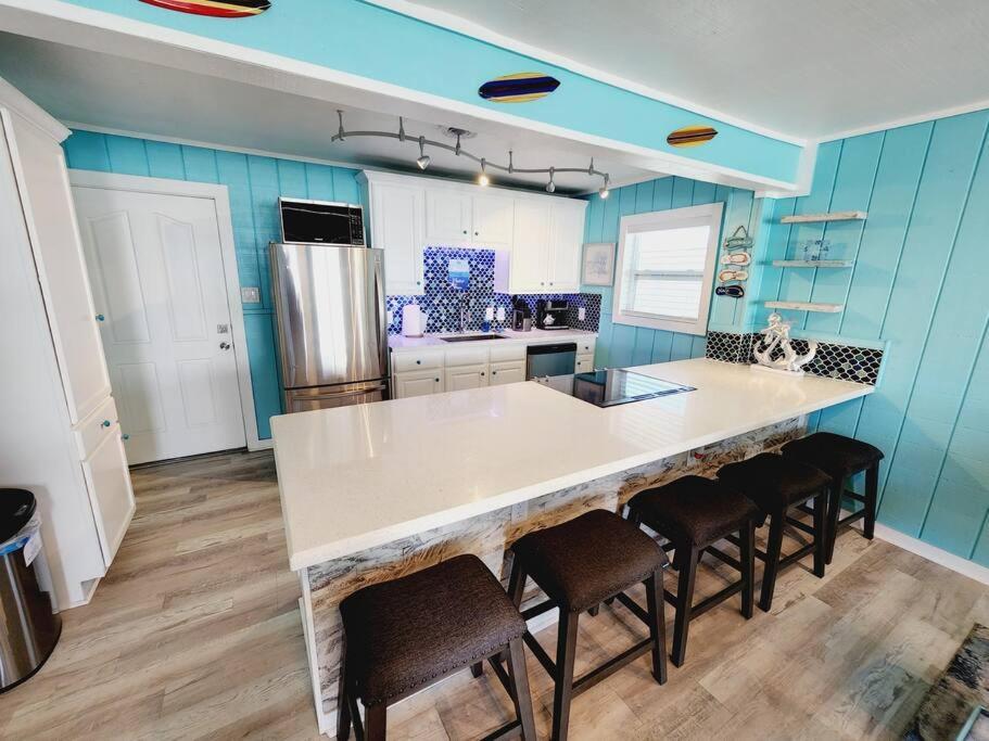 Beachview Beauty Steps To The Beach In West G Town Galveston Exterior foto